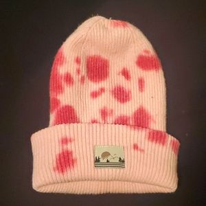 Pink beanie